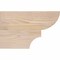 Ekena Millwork Ridgewood Smooth Rafter Tail, Douglas Fir, 5 1/2"W x 8"H x 12"L RFT06X08X12RID00SDF - alternate 2